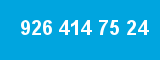 926 414 75 24 926 414 75 24